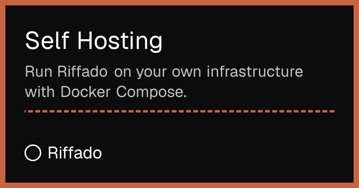 Self Hosting